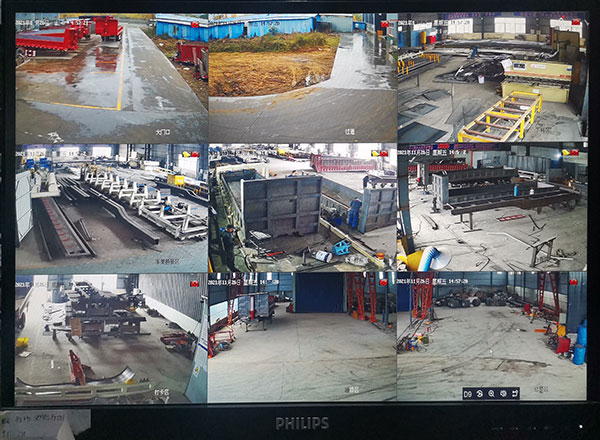 黄岛工厂监控系统安装